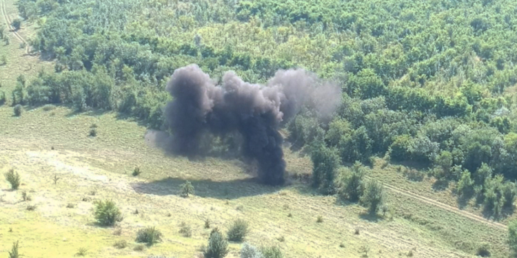 В Николаевской области обезвредили еще полтысячи найденных у Врадиевки артснарядов (ОТО)