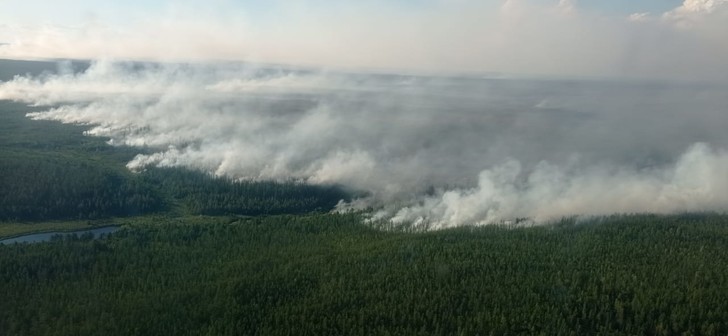 Якутия в огне: горит 1,5 миллиона гектар (ВИДЕО) 1
