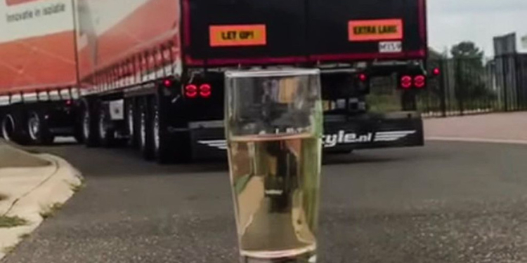 Положить чайный пакетик огромной фурой: дальнобойщик из Нидерландов поразил своим вождением (ВИДЕО)