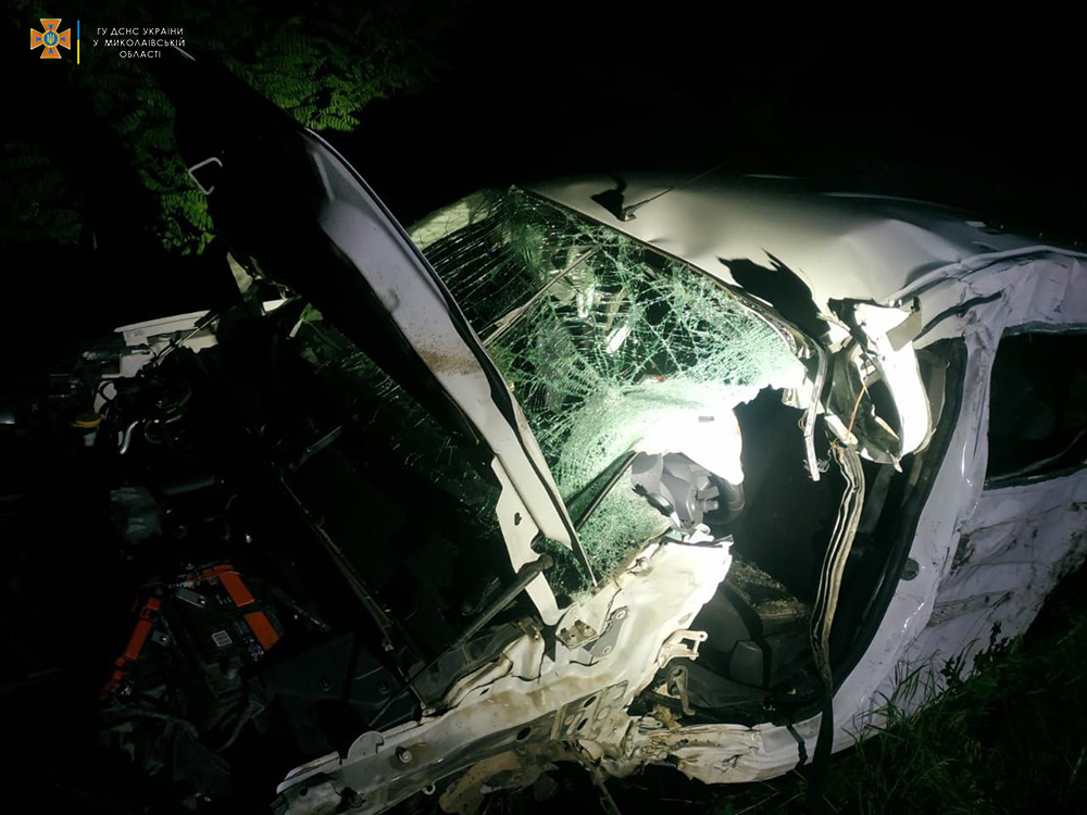 ДТП на Николаевщине. Водителя Renault вырезали из обломков после столкновения с DAF (ФОТО) 3