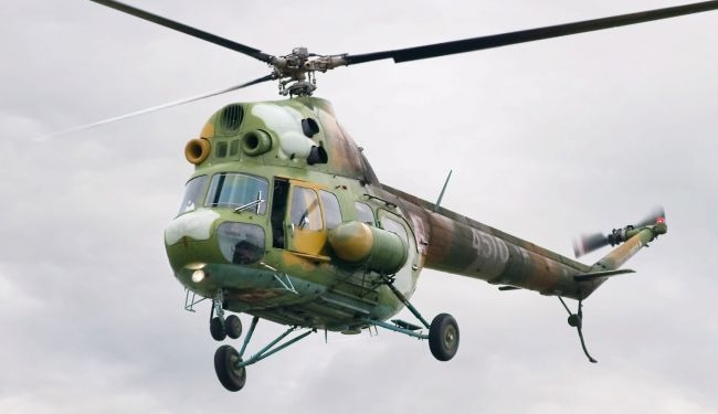 Под Николаевом упал вертолет  Ми-2, два человека погибли (ФОТО, ВИДЕО)