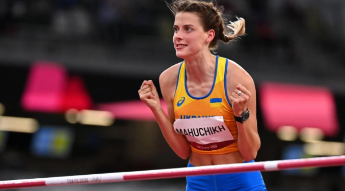 Украинка Магучих выиграла бронзовую медаль Олимпиады в прыжках в высоту
