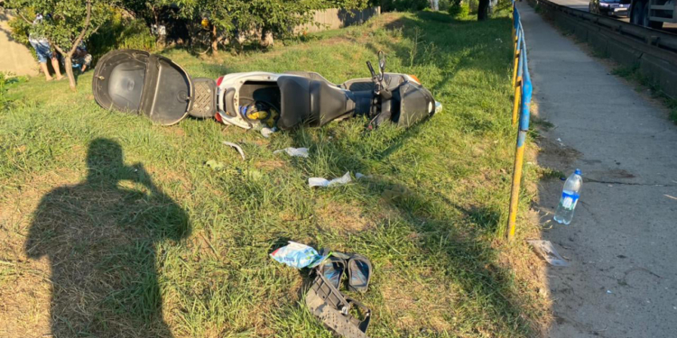 В Новой Одессе мотоциклист на Suzuki “догнал” ВАЗ с прицепом