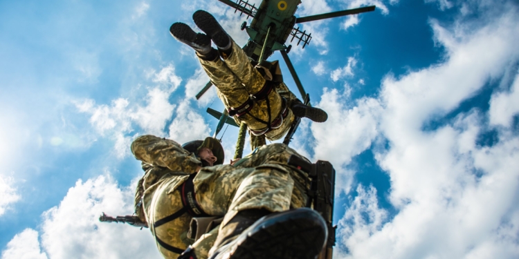 На Николаевщине прошли сборы резервистов-спецназовцев (ФОТО)