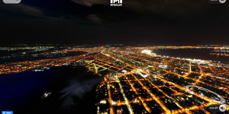 Виртуальный Николаев с высоты птичьего полета, – запущен новый онлайн-проект