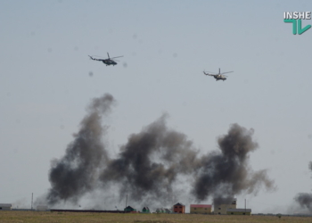 Военные учения на николаевском полигоне «Широкий лан»: аэродромы защитили от условного противника (ФОТО, ВИДЕО)