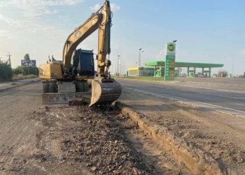 Стартовал капремонт подъездного пути к Николаеву – движение транспорта идет по одной полосе (ФОТО)