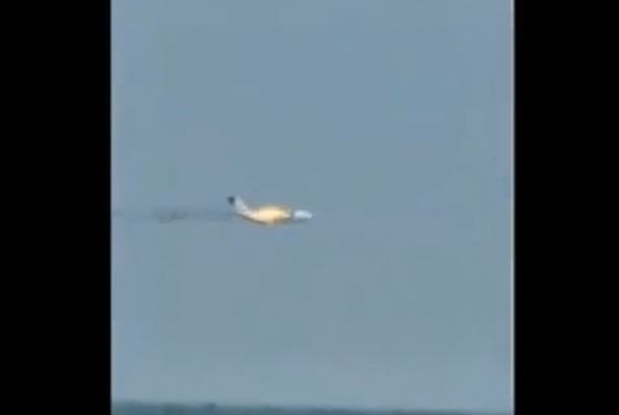 В Подмосковье загорелся и упал новейший транспортный самолет Ил-112В (ВИДЕО)