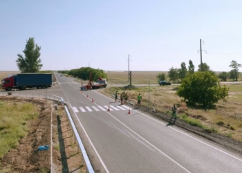 В Николаевской области отремонтировали дорогу на Очаков (ВИДЕО)