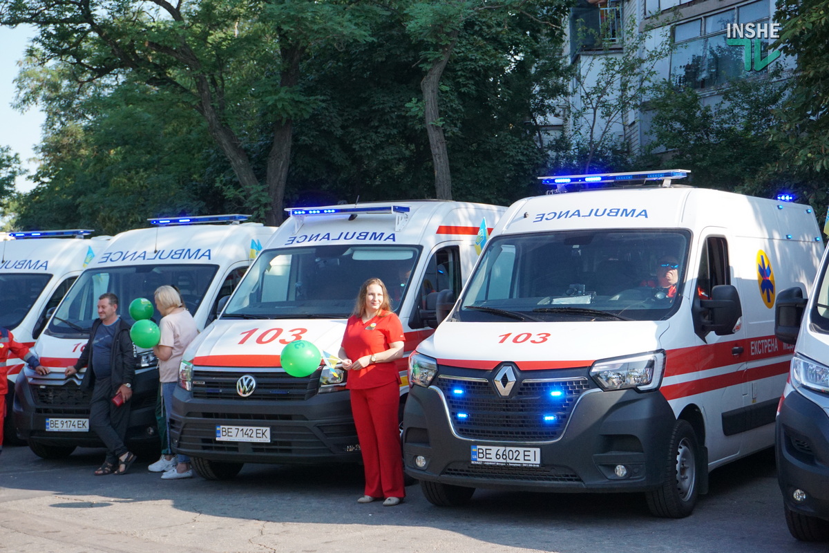 В Николаеве вручили еще 20 “скорых” службе экстренной медицинской помощи облсовета (ФОТО и ВИДЕО)