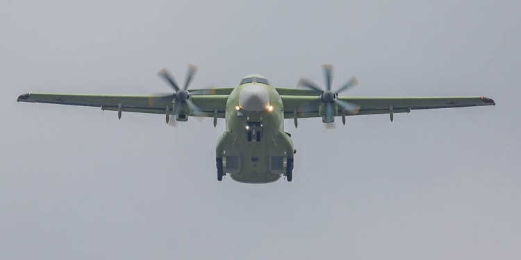 В Подмосковье загорелся и упал новейший транспортный самолет Ил-112В (ВИДЕО)