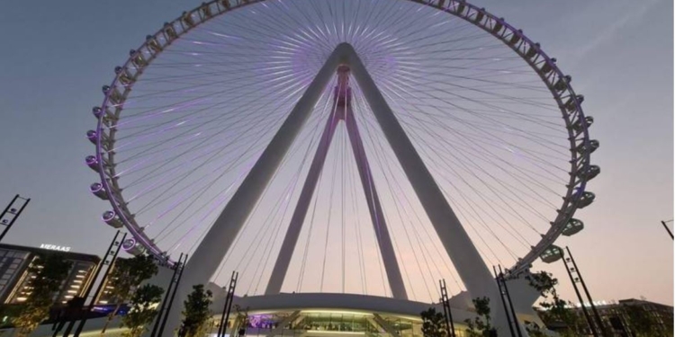 В Дубае вот-вот откроют колесо обозрения на 1750 человек, оно выше николаевской телевышки (ВИДЕО)