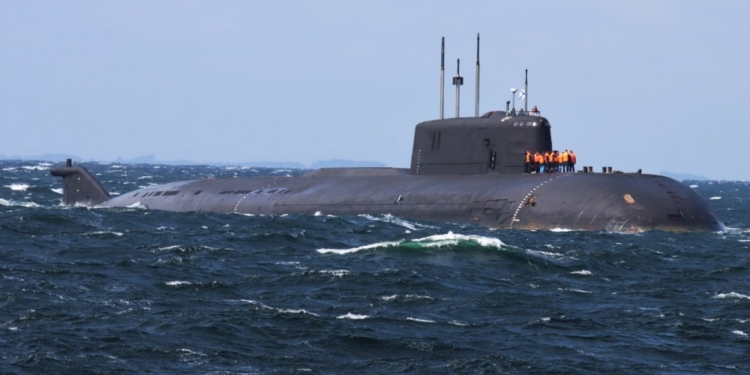 Российская атомная подлодка потеряла ход в датских водах