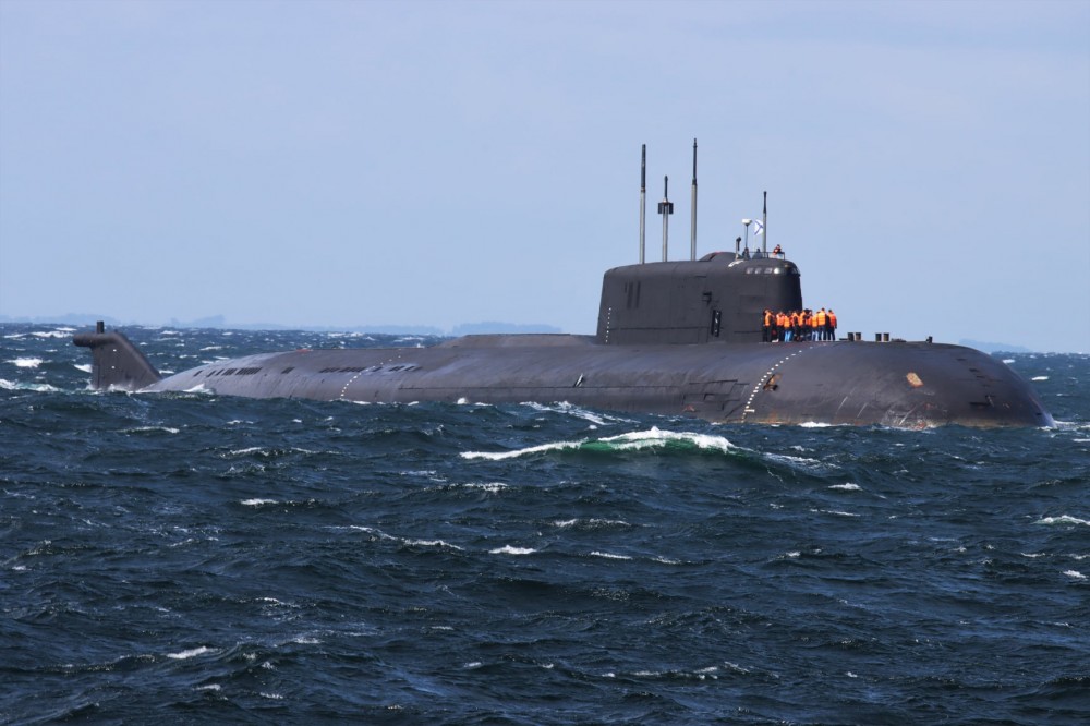 Российская атомная подлодка потеряла ход в датских водах 1