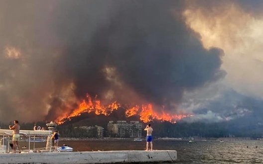Пожары на курортах. В Турции задержали подозреваемого в поджоге