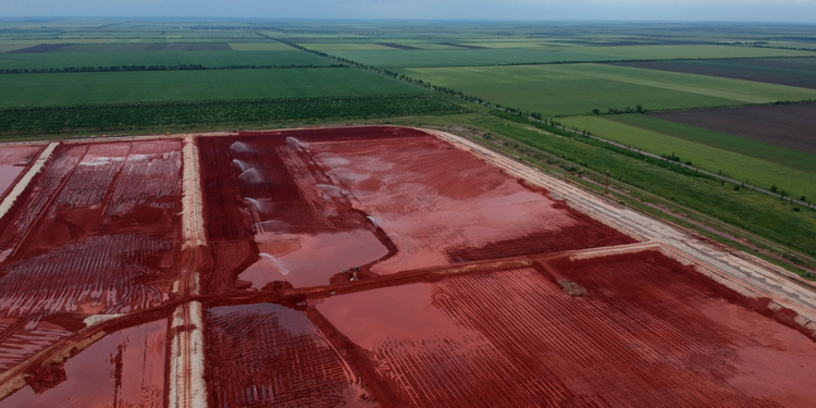 Минприроды остановило строительство накопителя красного шлама на НГЗ (ДОКУМЕНТ)