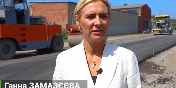 Ганна Замазєєва: Багаторічне питання ремонту дороги до села Горохівка нам вдалося вирішити за 2 місяці (ВІДЕО)