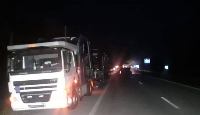 Под Житомиром международный рейсовый автобус с водителем из Николаевщины  врезался в автовоз и сгорел дотла (ФОТО)