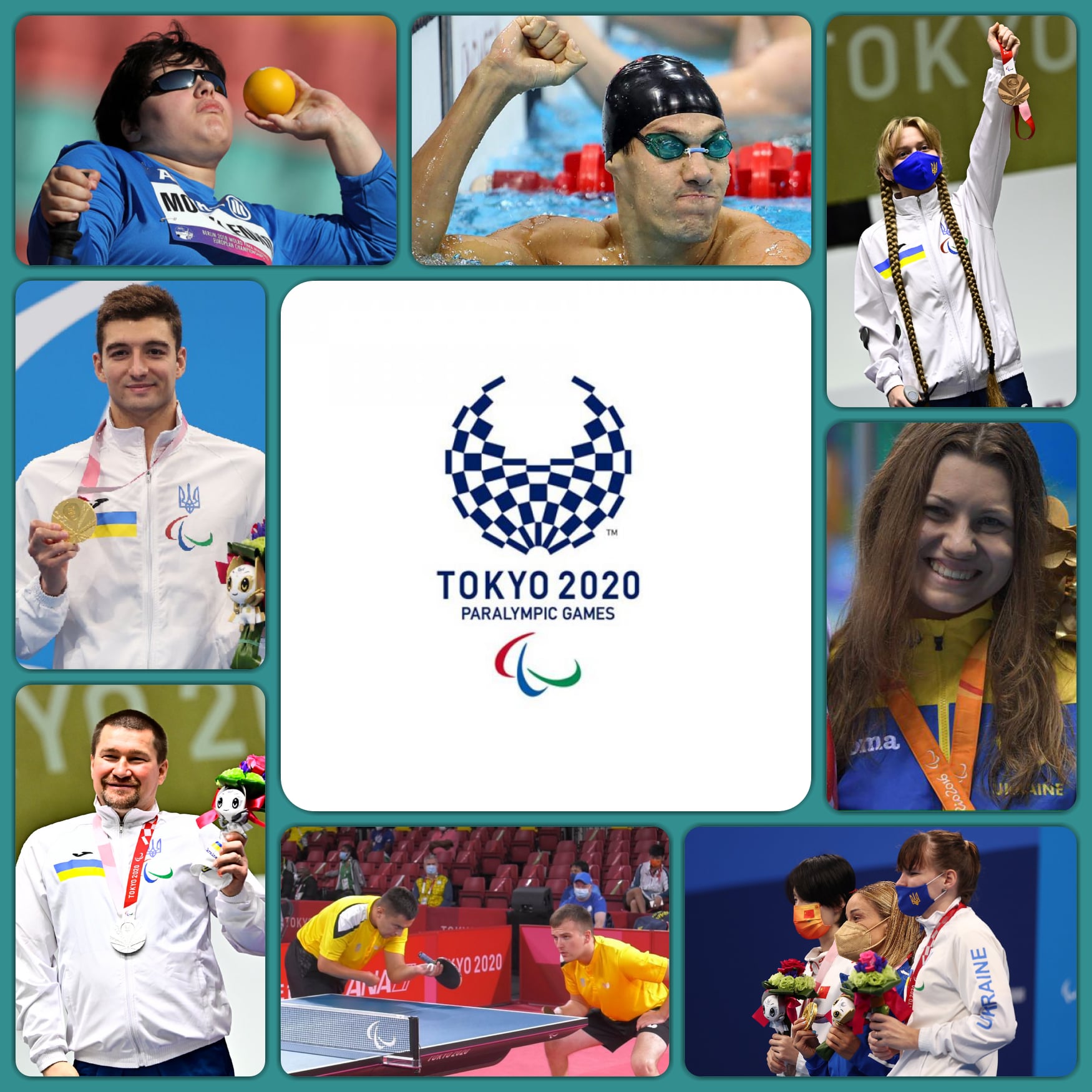8 медалей – сегодняшний результат Украины на Паралимпиаде в Токио