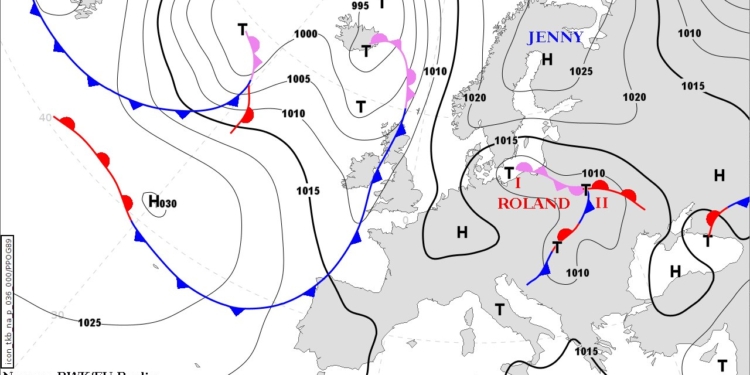 Завтра на Николаевщине – последний день первого «бабьего лета» (ПРОГНОЗНАЯ КАРТА)