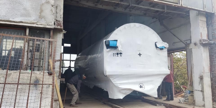 В модернизируемую котельную на Новозаводской приехал последний котел – «Николаевоблтеплоэнерго» (ФОТО)