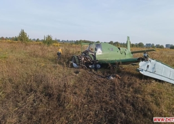 Под Житомиром упал «кукурузник» – пилот госпитализирован (ВИДЕО)