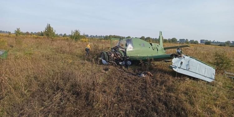 Под Житомиром упал «кукурузник» – пилот госпитализирован (ВИДЕО)