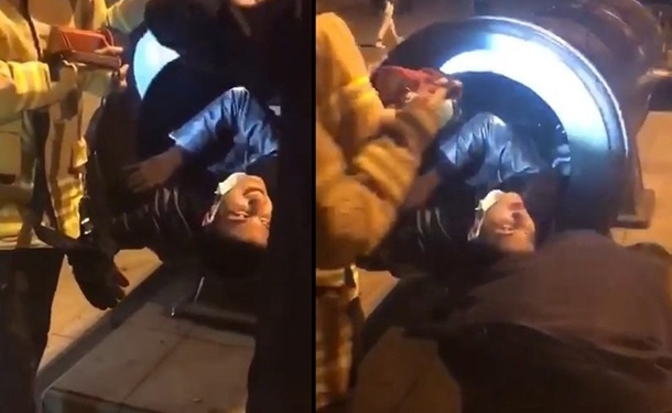 В Стамбуле мужчина застрял в пушке: искал кадр для эффектного селфи