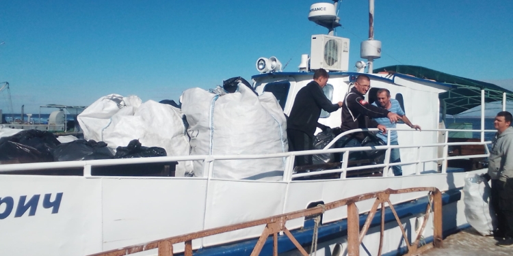 Результаты эко-акции: с Кинбурнской косы на Николаевщине вывезли почти 2 тонны мусора (ФОТО, ВИДЕО)