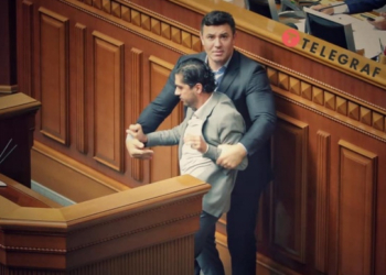 Арахамия считает, что после сегодняшнего нападения в Раде Тищенко на Лероса отстранить должны обоих. Оба фигуранта тоже высказались