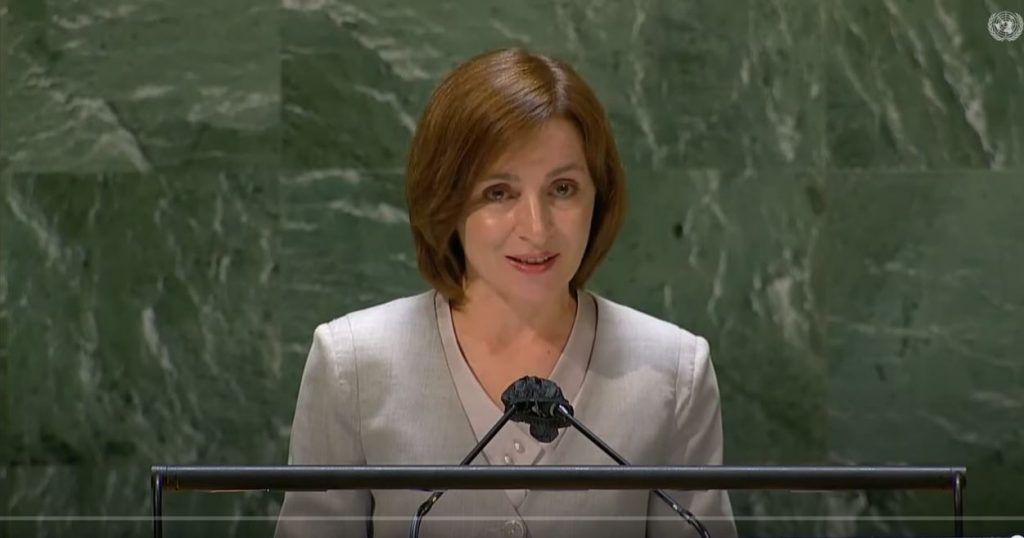 Президент Молдовы Санду в ООН призвала вывести войска РФ из Приднестровья (ВИДЕО) 1