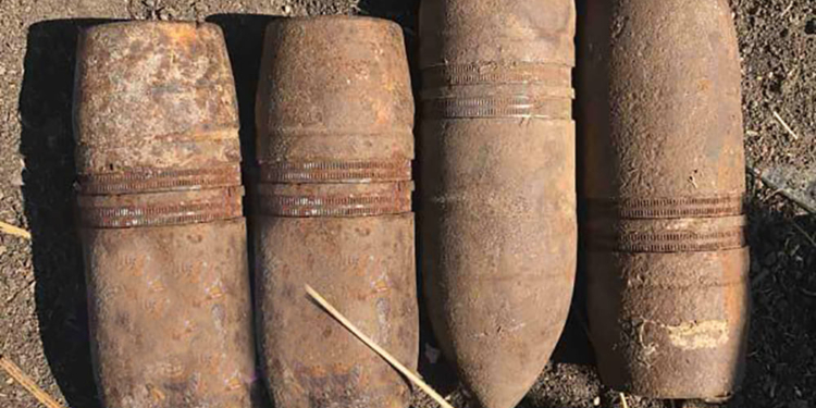 Жительница села на Николаевщине затеяла уборку в сарае и нашла снаряды