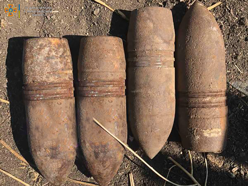 Жительница села на Николаевщине затеяла уборку в сарае и нашла снаряды 1