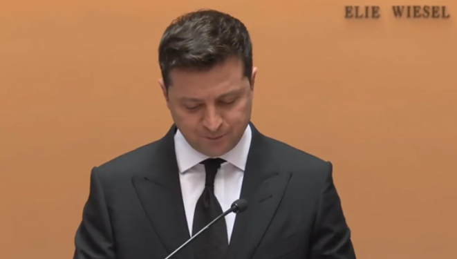 Зеленский в США поделился трагической историей из жизни своей семьи во времена Холокоста