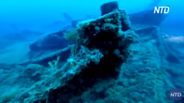 В Турции открылся подводный музей затонувших 100 лет назад военных кораблей (ВИДЕО)