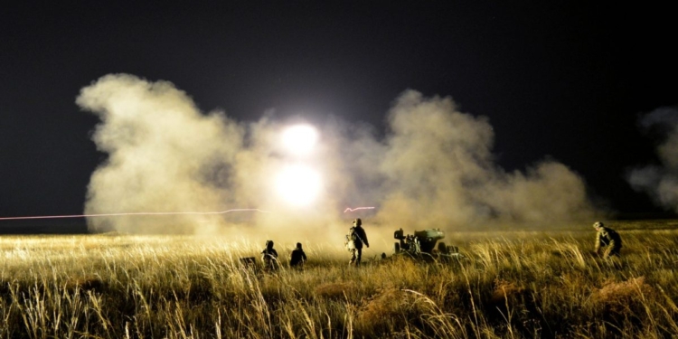 На Николаевщине тренировались «боги войны» (ФОТО)