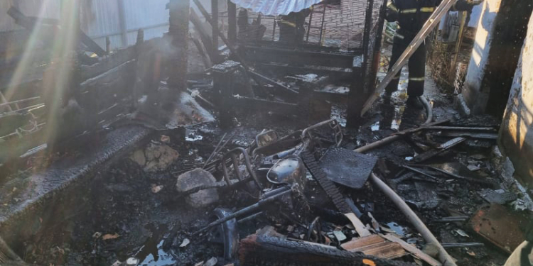 В Николаеве на пожарище найден труп мужчины (ФОТО)