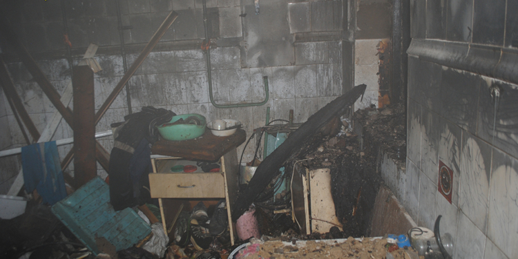 В Николаеве на пожаре спасли двух женщин (ФОТО)