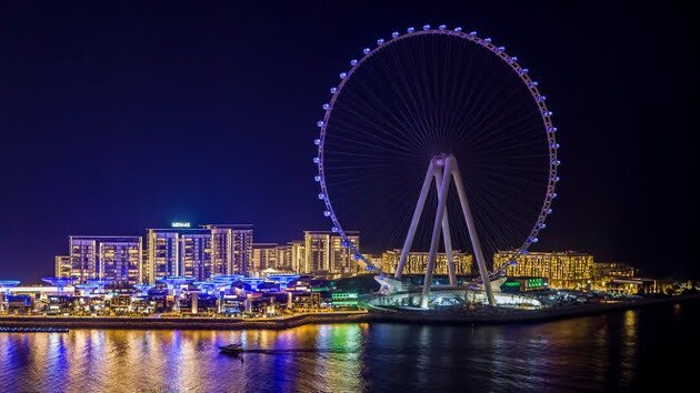 В Дубае открылось самое большое в мире колесо обозрения - то самое (ВИДЕО) 1