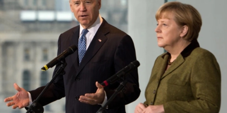 Меркель и Байден будут работать, чтобы РФ не смогла “манипулировать поставками природного газа ради пагубных политических целей”