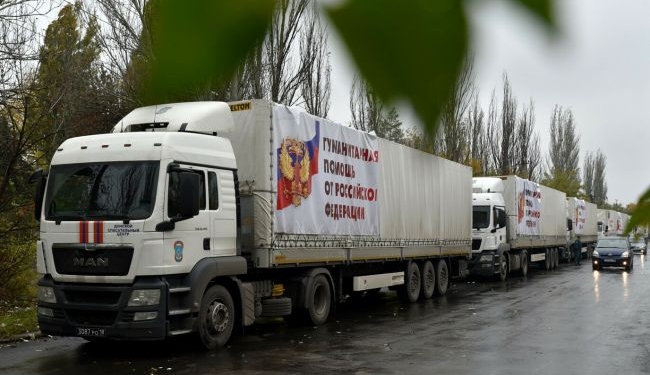 РФ пригрозила эскалацией и отправила “гумконвой” на Донбасс