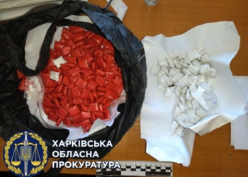В Харькове арестовали николаевца – у него нашли 900 свертков с метадоном (ФОТО)