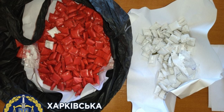 В Харькове арестовали николаевца – у него нашли 900 свертков с метадоном (ФОТО)