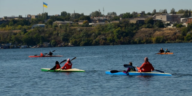 В Николаеве прошел открытый чемпионат области по гребле на байдарках и каноэ (ФОТО, ВИДЕО)