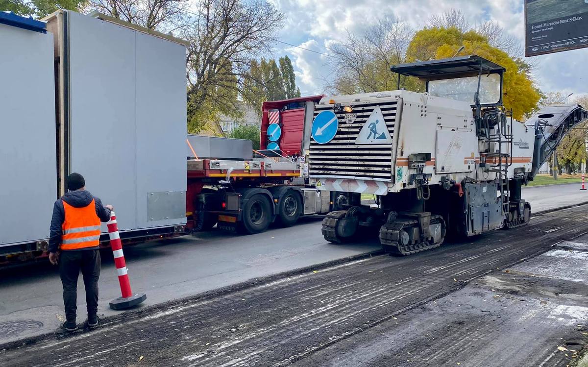 Югдорстрой начал ремонт улицы Кузнецкой в Николаеве