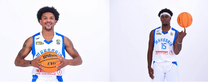 МБК «Николаев» попрощался с Прентиссом Никсоном и Сэмюэлом Дэниелом