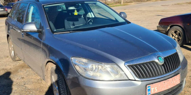 Угнанный в Бельгии автомобиль обнаружился в г. Вознесенск Николаевской области
