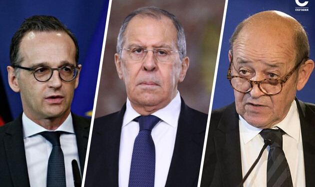 Лавров нарушил тайну дипломатической переписки и опубликовал письма к коллегам по Норманди из Германии и Франции и их ответы