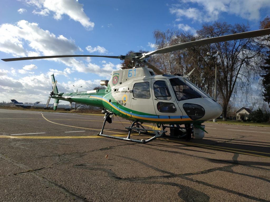 В Киев из Франции для пограничников прилетели еще два вертолета AIRBUS H125 (ФОТО, ВИДЕО) 1