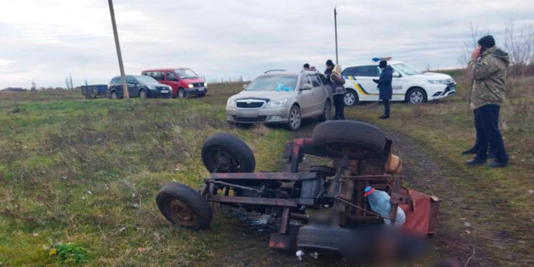 На Николаевщине в ДТП погиб подросток – он сам был за рулем мотоблока